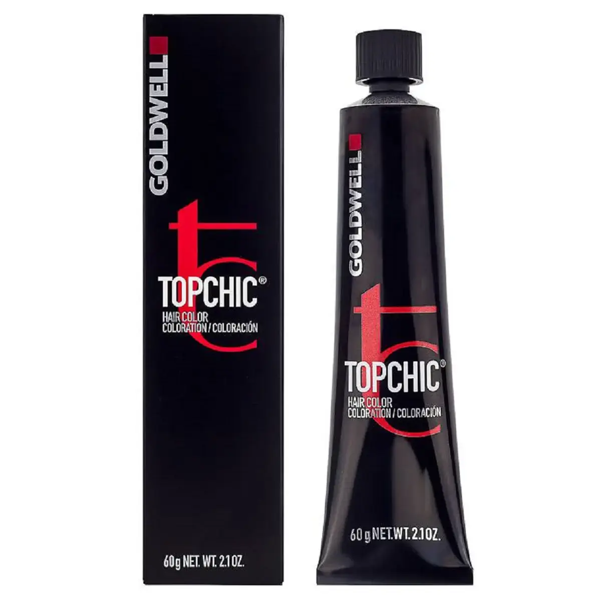 Goldwell, TopChic, Permanent Hair Dye, 4N@KK Mid Brown, 60 ml