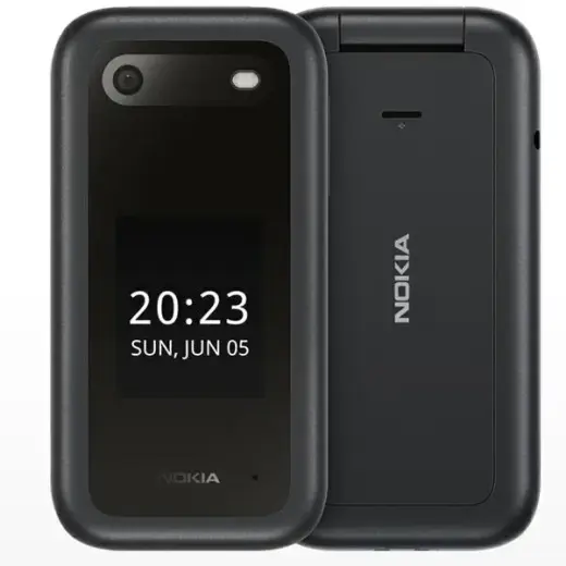Nokia 2660 DS + baza ładująca (Cradle) czarny|black TA-1469