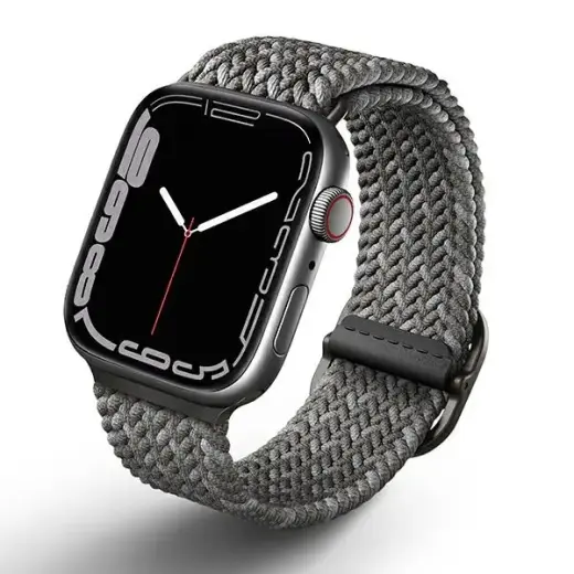 UNIQ Aspen viedpulksteņa siksniņa priekš Apple Watch (42/44/45/49 mm) | neilons | pelēka