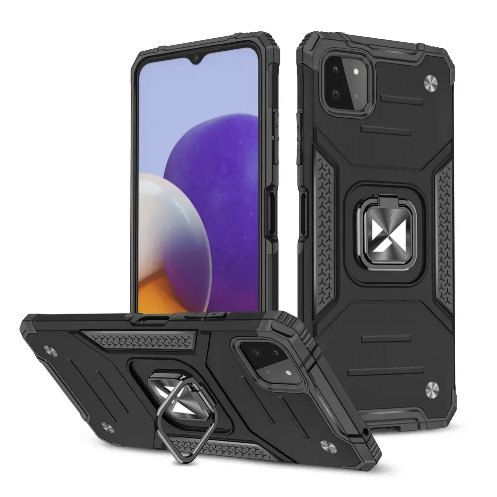 Wozinsky Ring Armor Case Kickstand Tough