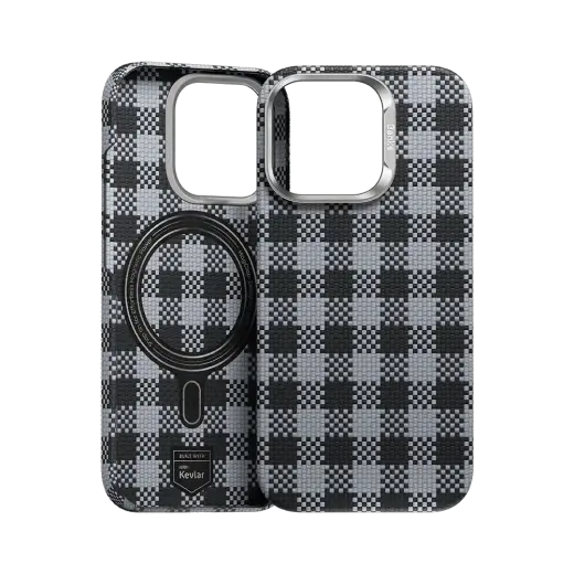 Benks Magnetic Armor Vichy Kevlar phone case for iPhone 16 Pro Max black