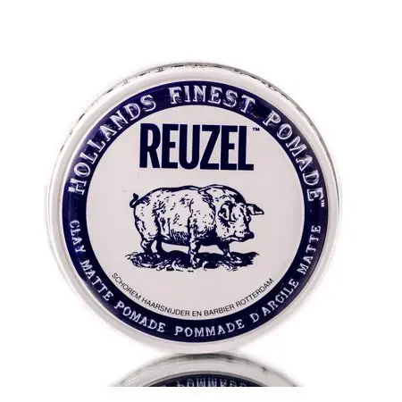 Clay Matte Pomade by Reuzel for Men - 1.3 Oz Pomade