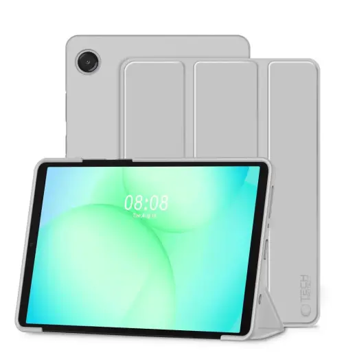 Tech-Protect SmartCase planšetdatora maciņš Galaxy Tab A9 | Galaxy Tab A11 pelēks