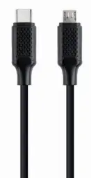 Gembird USB Type-C Male - Micro USB Male 1.5m Black