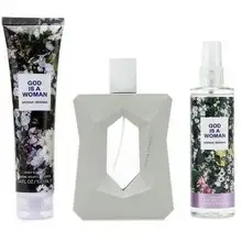 God Is A Woman Gift Set EDP 100ml, body cream 100ml and body Veil 118ml