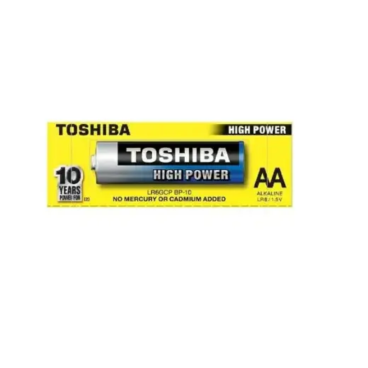 Bateria Toshiba LR6 AA 1szt|pcs HIGH POWER (LR6GCP BP-1X10)