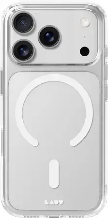Laut Crystal Fluro MagSafe Case for iPhone 17 Pro Max - Clear Gray