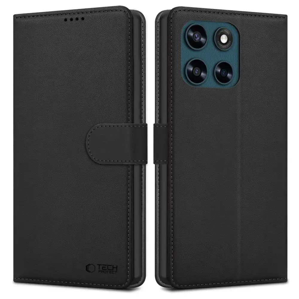 TECH-PROTECT WALLET MOTOROLA MOTO G57 POWER / G67 POWER BLACK