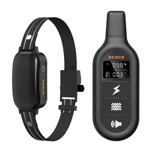 Rojeco 1000M PD521 Electric Barking Collar (Black)