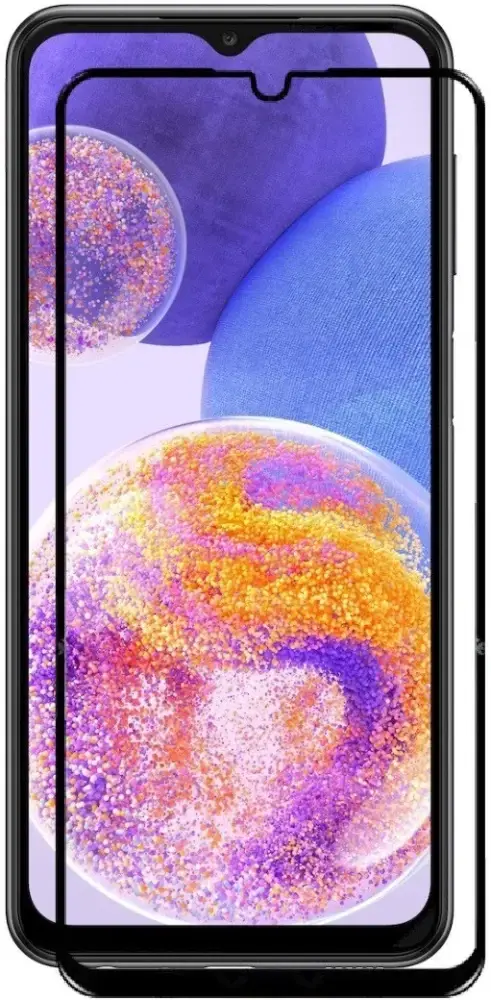 Fusion Samsung rūdīts stikls telefonam Galaxy A24 4G | Galaxy A25 5G, melns