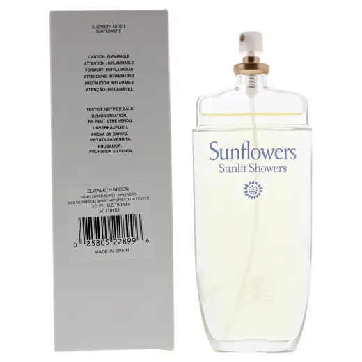 Elizabeth Arden, Sunflowers Sunlit Showers, Eau De Toilette, For Women, 100 ml *Tester
