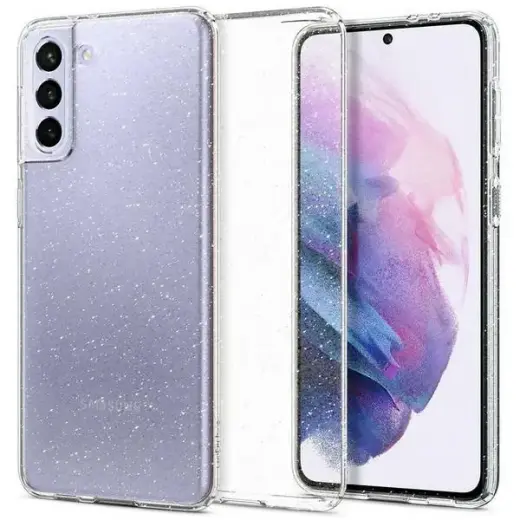 Spigen Liquid Crystal Glitter Sam G990 S21 FE Clear ACS03056