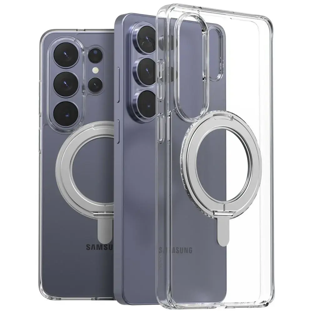 Araree Duple M Stand maciņš un statīvu ar statīvu telefonam Samsung Galaxy S26 Ultra (S948) caurspīdīgs