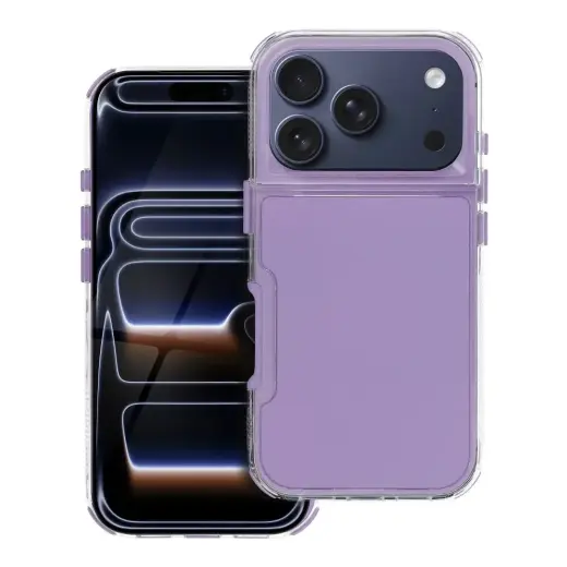 MATRIX phone case for iPhone 17 Pro purple