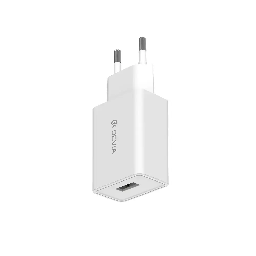 Devia Smart wall charger 1x USB 2A white