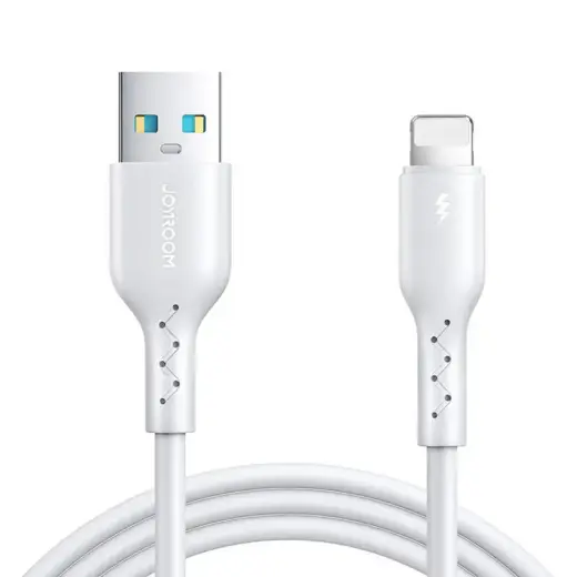 Cable Flash Charge USB to Lightning Joyroom SA26-AL3| 3A | 1m (white)