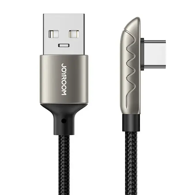 Joyroom gaming USB cable - USB Type C charging | data transmission 3A 1.2m silver (S-1230K3)