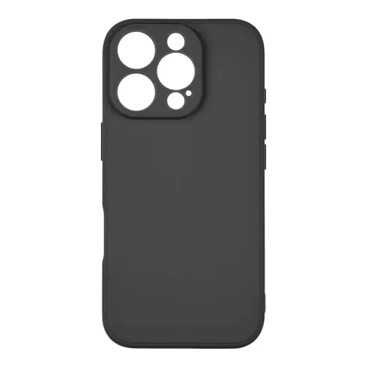 OBAL:ME Matte TPU Cover for Apple iPhone 16 Pro Black