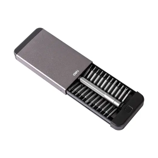 Deli Tools EDL3525 skrūvgriežu komplekts 25 gab.