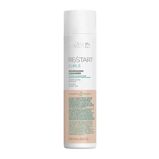 RevlonRE/START Curls Cleancer - Cleansing Shampoo for Curly and Wavy Hair, 250ml