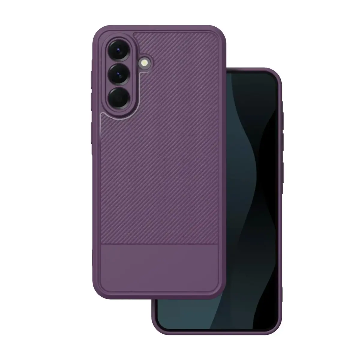 Simple Carbon case for Samsung Galaxy A37 5G purple