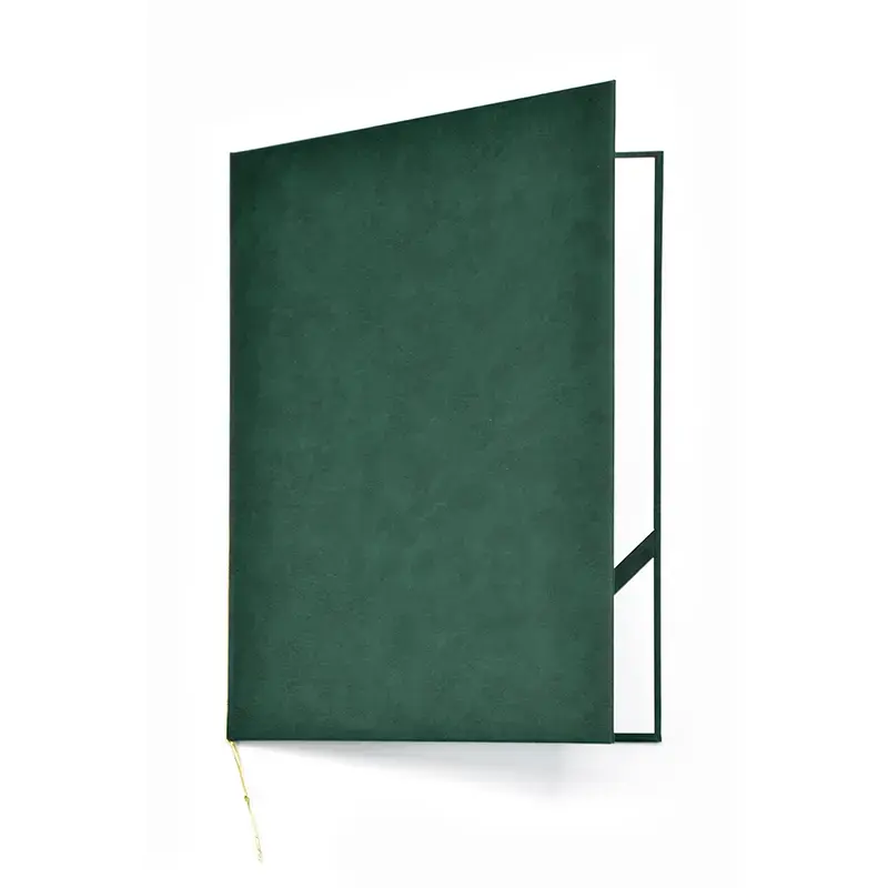 Greeting card folder ARGO ROYAL, 220 x 310 mm, green