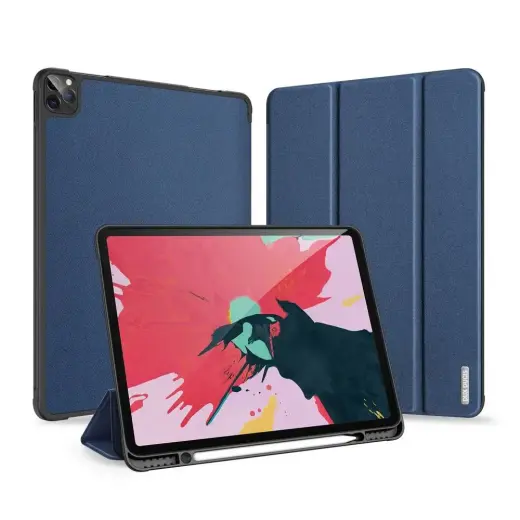 Dux Ducis domo magnet case for tablet Apple iPad Pro 12.9 A2379 | A2461 (2021) (5th generation) blue