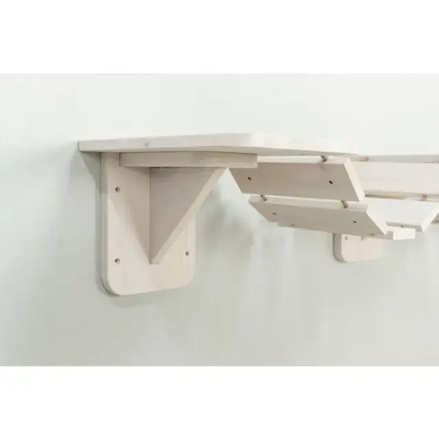 Pie sienas stiprinājums nagu asināšanas stabiem : Trixie Climbing ladder for wall mounting, 150 × 30 cm, white