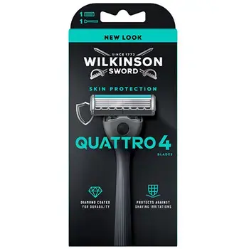 Wilkinson Sword Skin Protection Quattro 4 - razor + 1 head