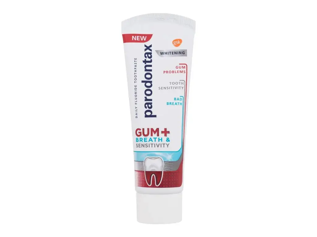 Parodontax Gum+ Breath & Sensitivity Whitening Toothpaste 75 ml