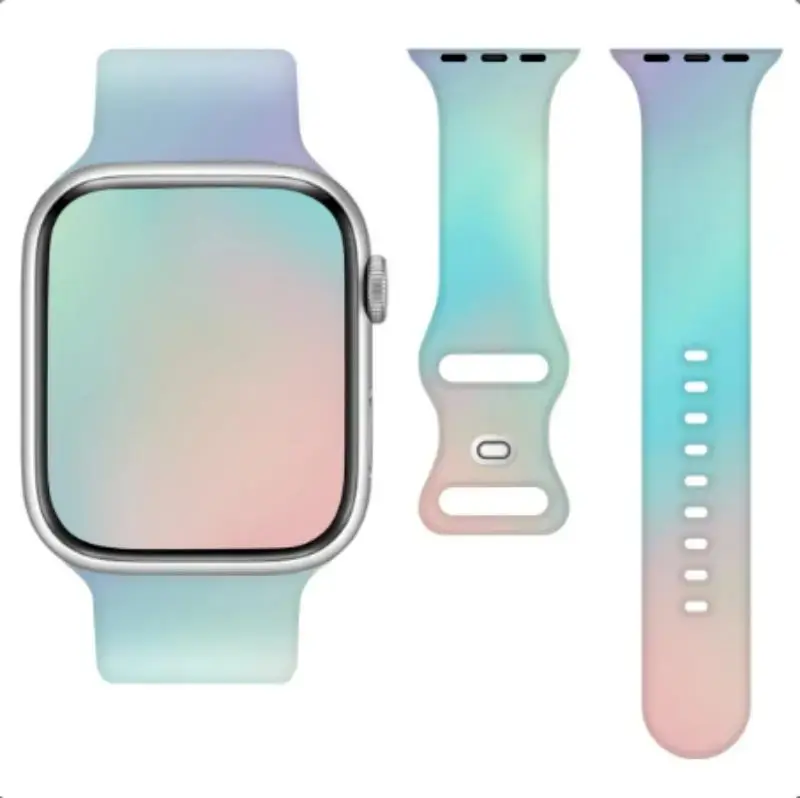 SILICONE STRAP SMARTWATCH 22MM MINT