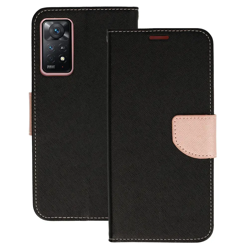 Fancy Case for Xiaomi Redmi Note 11 5G/Note 11S 5G/Poco M4 Pro 5G black-gold