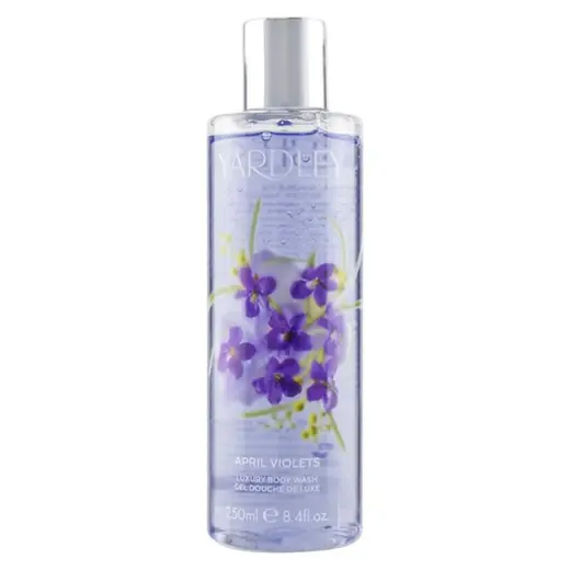 Yardley, April Violets, Violet, Body Wash, 250 ml