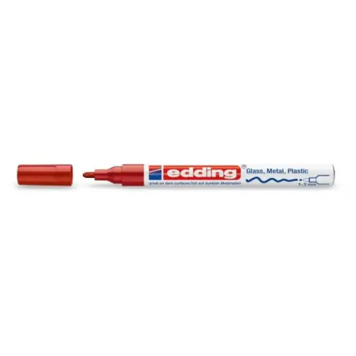 Edding 751 Paint Marker Red (4-751002) (4751002)