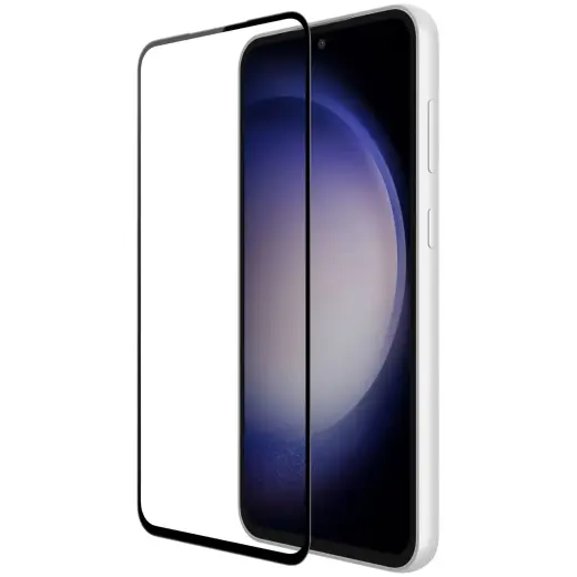 Nillkin 2.5D aizsargstikls telefonam Samsung Galaxy S23 FE melns