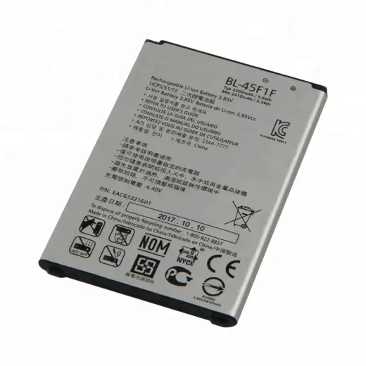 LG BL-45F1F Oriģināla Baterija LG M160 | K4 2017, M200 | K8 (2017) Li-Ion 2410 mAh (OEM)