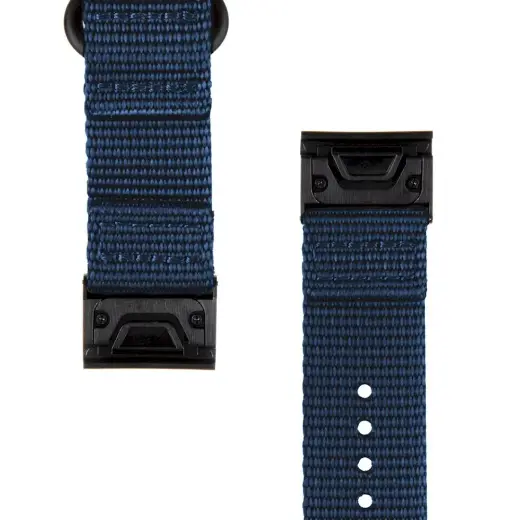 Tactical 672 Nylon Band for Garmin Fenix 5|6 QuickFit 22mm Blue