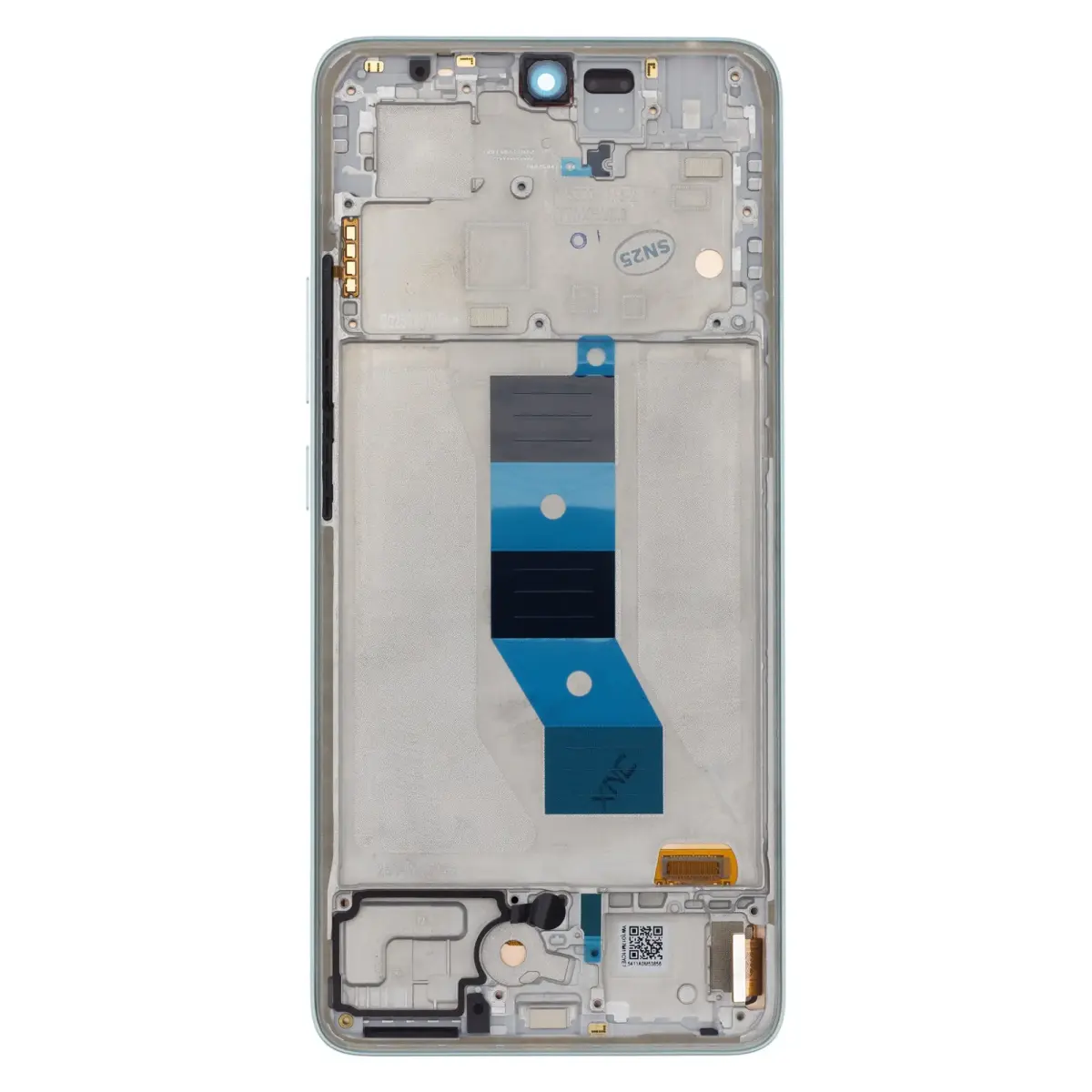 LCD Display + Touch Unit + Front Cover for Xiaomi Redmi Note 14 5G Green (Service Pack)