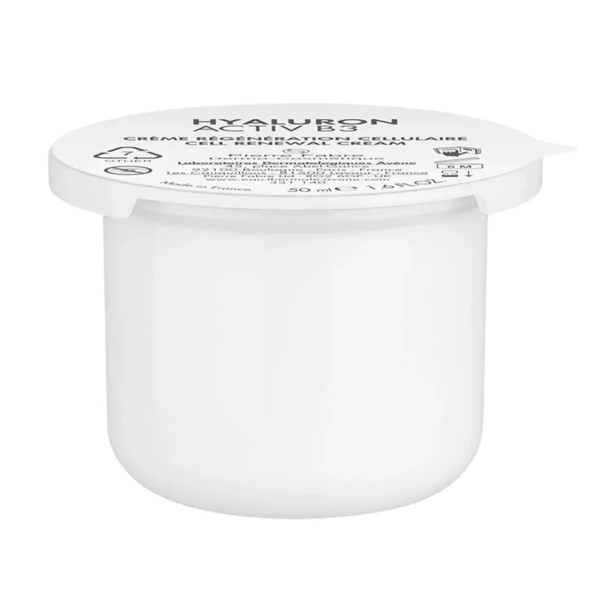 Avene, Hyaluron Activ, Cellular Regeneration, Day, Cream, For Face, Refill, 50 ml