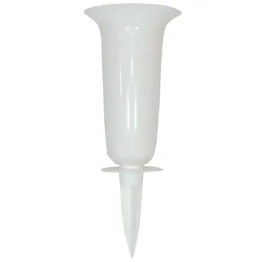 Flower pot-vase Dama 1, white