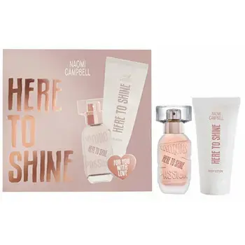 Naomi Campbell Here To Shine Gift Set EDT 15 ml and Body Lotion 50 ml 15ml