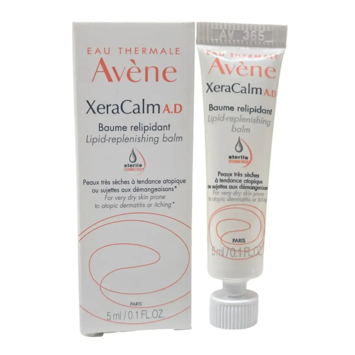Avene, XeraCalm A.D, Paraben-Free, Nourishing, Day & Night, Cream, All Over The Body, 5 ml