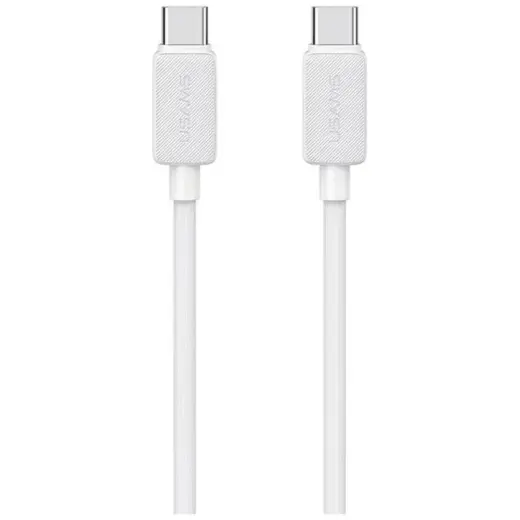 USAMS KY Series US-SJ691 data transfer and charging cable | USB-C to USB-C | 60W | 1m | white