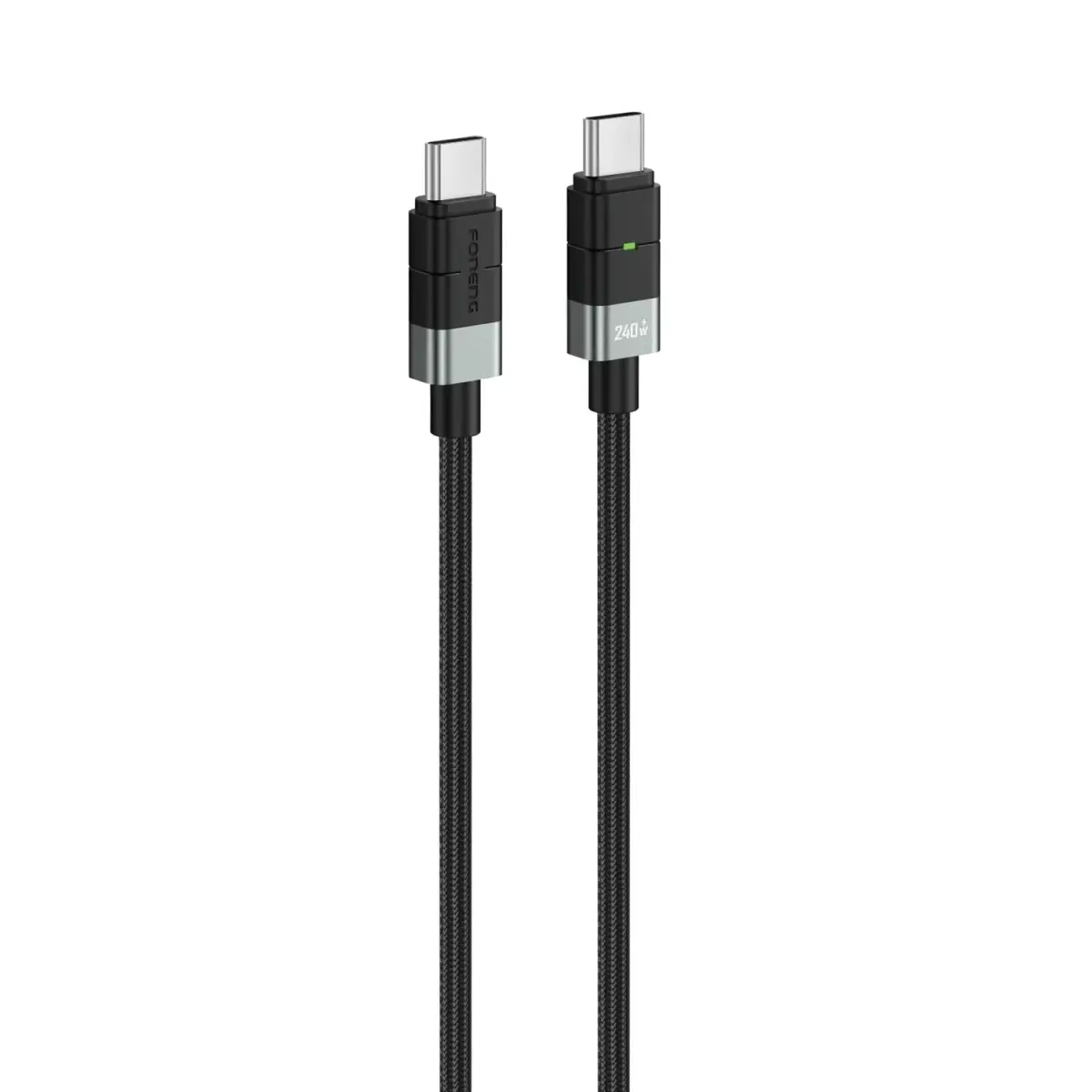 Foneng XS03 data transfer and charging cable | USB-C to USB-C | 240W | 2m | black