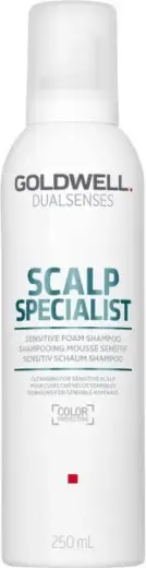 Goldwell Dualsenses Scalp Specialist, Sensitive Foam Shampoo 250Ml in Clear