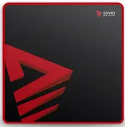Peles paliktnis Savio Professional Gaming Mousepad Turbo Dynamic M Black