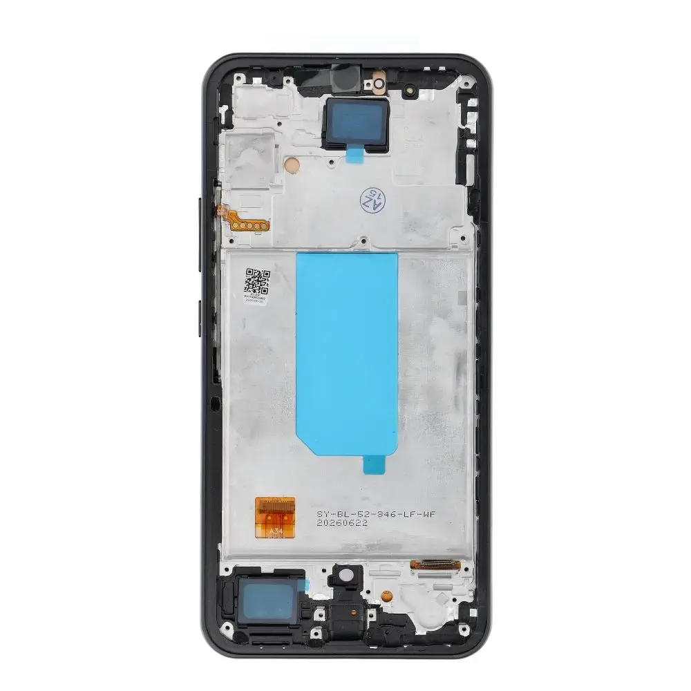 REWA lcd display for SAMSUNG A34 5G OLED black with frame