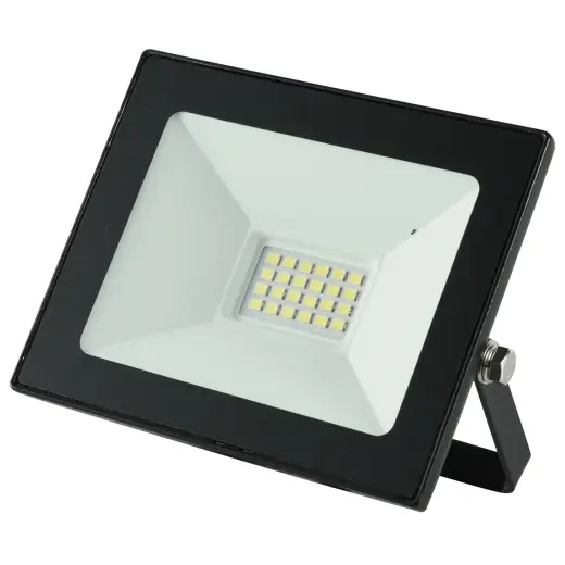 Prožektors LED 20W/IP65 melns ECO BESK