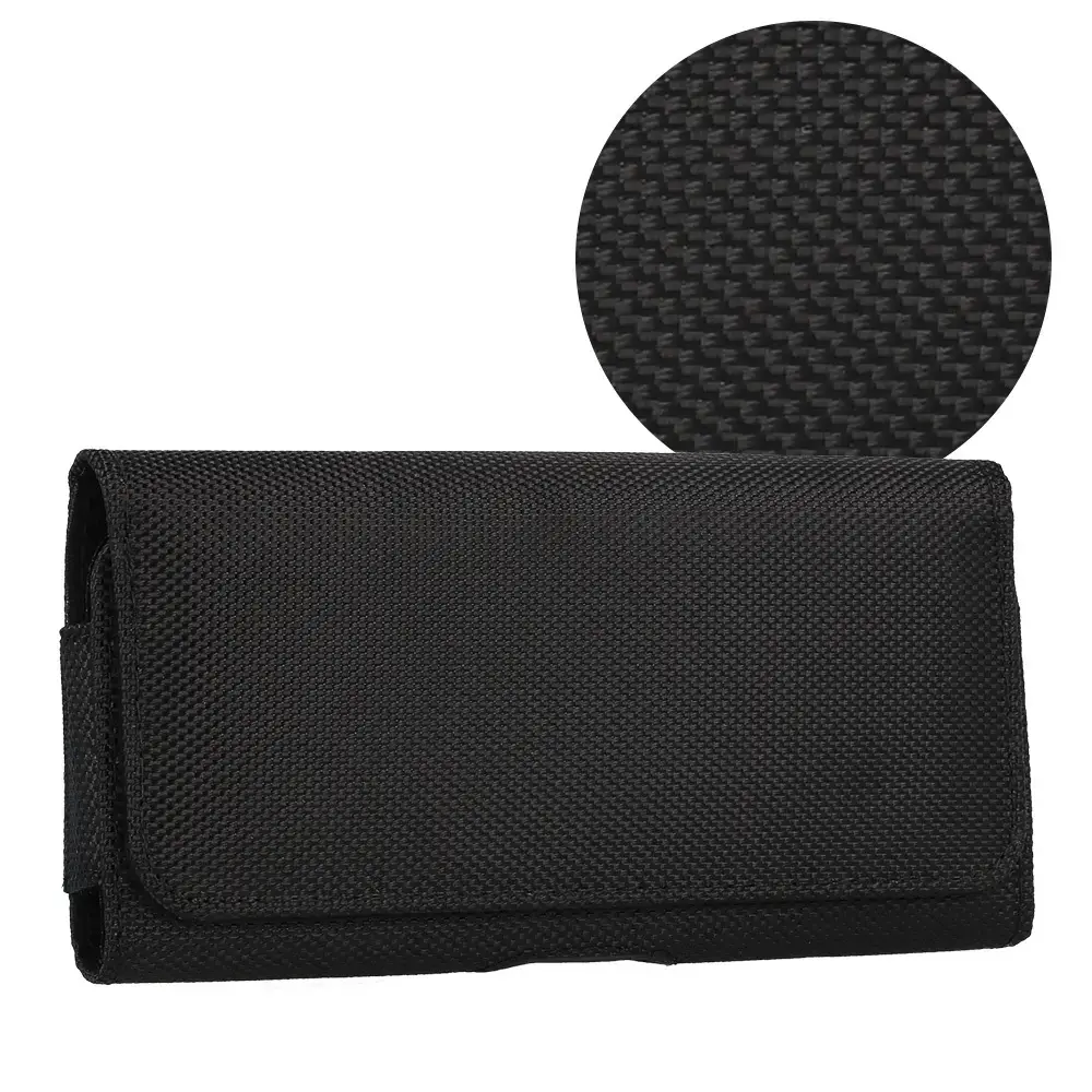HIT Belt Holster (SIZE XL) for Iphone 17 Pro Max/16 Pro Max/Samsung A55 5G/A53/S25/S24 design 2 black (167x83 mm)