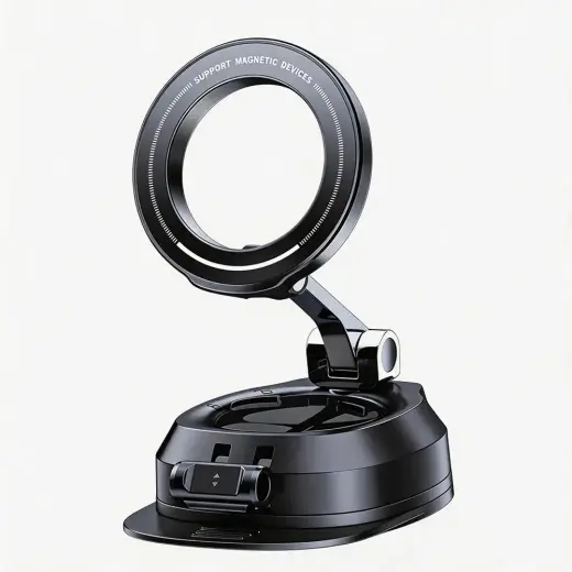 Wozinsky WUS-CZ37 Magnetic 360° Dashboard Car Mount - Black